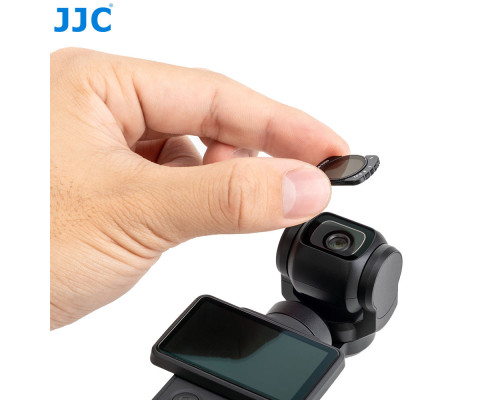 Регулируемый (variable) светофильтр JJC (ND64–1000) для DJI Osmo Pocket 3 / 4 (код F-PN641K)