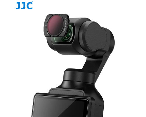 Регулируемый (variable) светофильтр JJC (ND64–1000) для DJI Osmo Pocket 3 / 4 (код F-PN641K)
