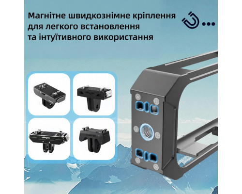 Защитная рамка-клетка для Insta360 X4 Air из алюминиевого сплава