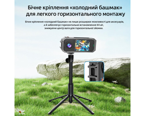 Защитная рамка-клетка для Insta360 X4 Air из алюминиевого сплава