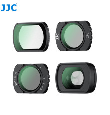 Набір світлофільтрів JJC (0.72x Wide-Angle+CPL+VND ND2-32 + Black Diffusion 1/4) для DJI Osmo Pocket 3 / 4 (код F-PK4WA) — 4 шт