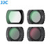 Набор светофильтров JJC (CPL+VND ND2-32+VND ND64-1000+Black Diffusion 1/4) для DJI Osmo Pocket 3 / 4 (код F-PK4NDV) - 4 шт
