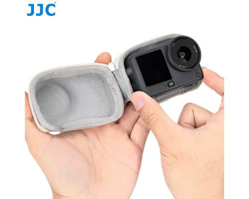 Кейс, чехол, футляр HSCC-OA6 GRAY JJC для DJI Osmo Action 6 / 5  Pro / 4 / 3 - серый