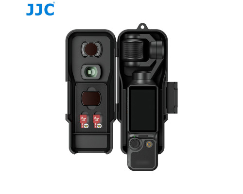 Пластиковый кейс, чехол, футляр JJC PC-OP4 Black для DJI Osmo Pocket 3 / 4  - черный