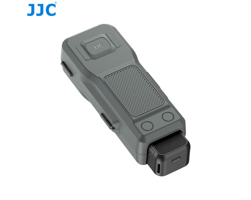 Пластиковый кейс, чехол, футляр JJC PC-OP4 GRAY для DJI Osmo Pocket 3 / 4  - серый