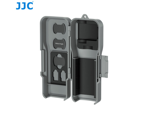 Пластиковый кейс, чехол, футляр JJC PC-OP4 GRAY для DJI Osmo Pocket 3 / 4  - серый