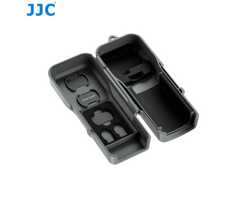 Пластиковый кейс, чехол, футляр JJC PC-OP4 GRAY для DJI Osmo Pocket 3 / 4  - серый