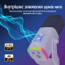 YU8 динамический игровой микрофон для ПК, USB/XLR с шумоподавлением и RGB игровых консолей и смарт-устройств, стриминга - белый