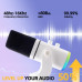 YU8 динамический игровой микрофон для ПК, USB/XLR с шумоподавлением и RGB игровых консолей и смарт-устройств, стриминга - черный