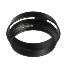 Бленда LH-X100 з адаптером LA-49X100 для FujiFilm X100VI, X100V, X100F, X100T, X100S, X100, X100, X70 (чорна)