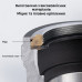Адаптер K&F Concept FD-L для объективов Canon FD/FL на байонет L-mount (LEICA-L, PANASONIC L, SIGMA L) (код KF06.468)
