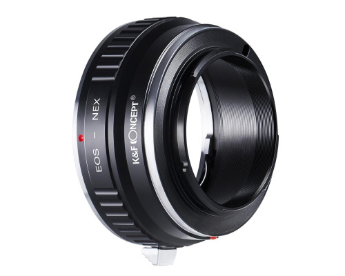 Адаптер K&F Concept EOS-NEX (KF06.069) для объективов Canon EF / EF-S — Sony E (NEX) на байонет Sony E