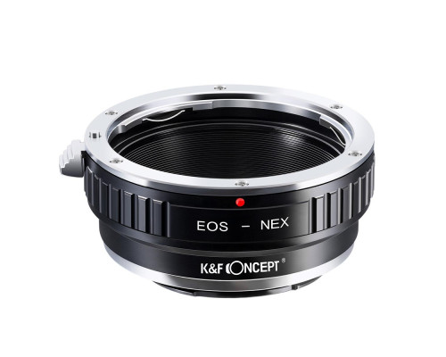 Адаптер K&F Concept EOS-NEX (KF06.069) для объективов Canon EF / EF-S — Sony E (NEX) на байонет Sony E