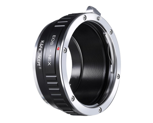 Адаптер K&F Concept EOS-NEX (KF06.069) для объективов Canon EF / EF-S — Sony E (NEX) на байонет Sony E