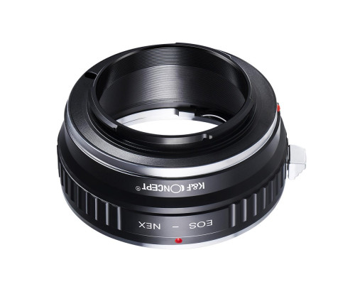 Адаптер K&F Concept EOS-NEX (KF06.069) для объективов Canon EF / EF-S — Sony E (NEX) на байонет Sony E