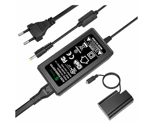 Сетевой адаптер DMW-AC10 + DMW-DCC17 (совместим с аккумулятором DMW-BLK22) для камер Panasonic питание от сети