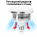 Комплект: LED свет для предметной настольной съемки - кронштейн с струбциной + держатель лампы + LED лампа 150 ватт + пульт