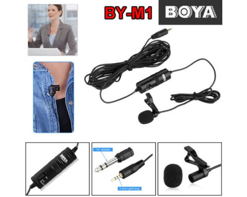 Петличний мікрофон Boya BY-M1