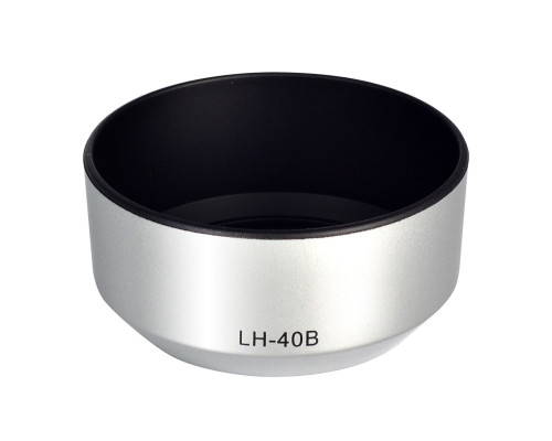 Бленда LH-40B (срібна) для об'єктиву Olympus M.ZUIKO DIGITAL 45 мм 1:1,8