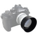Бленда LH-40B (чорна) для об'єктиву Olympus M.ZUIKO DIGITAL 45 мм 1:1,8