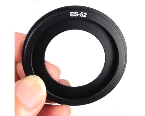Бленда ES-52 для об'єктиву Canon 40 mm EF f/2.8 STM, EF-S 24 mm F2.8 STM