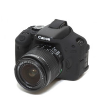 Захисний силіконовий чохол для фотоапаратів Canon EOS 600D, 650D, 700D - чорний