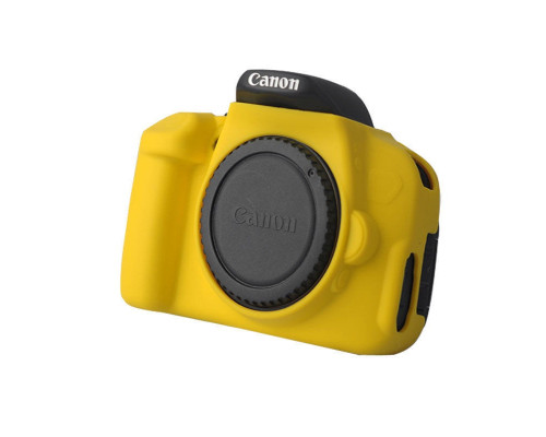 Захисний силіконовий чохол для фотоапаратів Canon EOS 600D, 650D, 700D - жовтий
