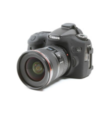Захисний силіконовий чохол для фотоапаратів Canon EOS 70D, 80D - чорний
