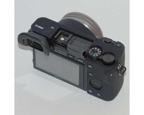 Захисний силіконовий чохол для фотоапаратів SONY A6000 - чорний