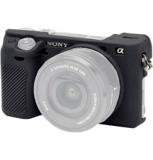 Захисний силіконовий чохол для фотоапаратів SONY A6300, A6400 - чорний