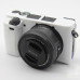 Захисний силіконовий чохол для фотоапаратів SONY A6300, A6400 - білий