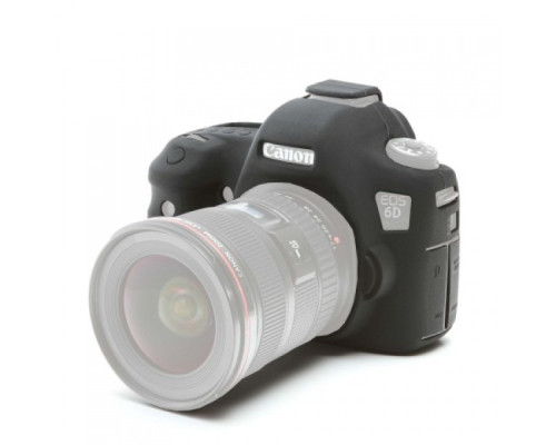 Захисний силіконовий чохол для фотоапаратів Canon EOS 6D - чорний