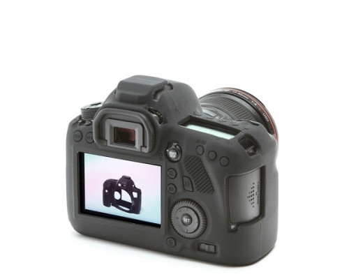 Захисний силіконовий чохол для фотоапаратів Canon EOS 6D - чорний