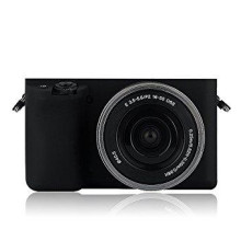 Захисний силіконовий чохол для фотоапаратів SONY A5000, A5100 - чорний