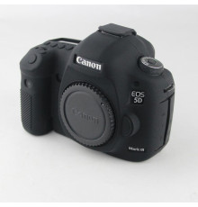 Захисний силіконовий чохол для фотоапаратів Canon EOS 5D Mark III, 5Ds, 5Dr - чорний