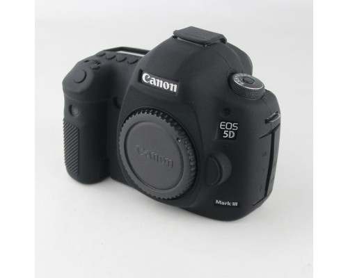 Захисний силіконовий чохол для фотоапаратів Canon EOS 5D Mark III, 5Ds, 5Dr - чорний