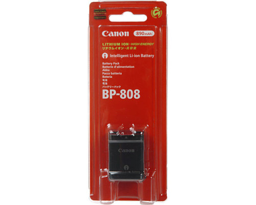 Акумулятор для камер CANON - BP-808 (аналог - BP-809)