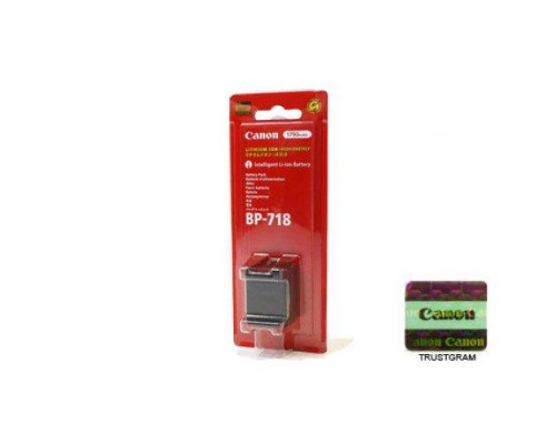 Акумулятор для камер CANON BP-718 - (аналоги BP-727, BP-709)