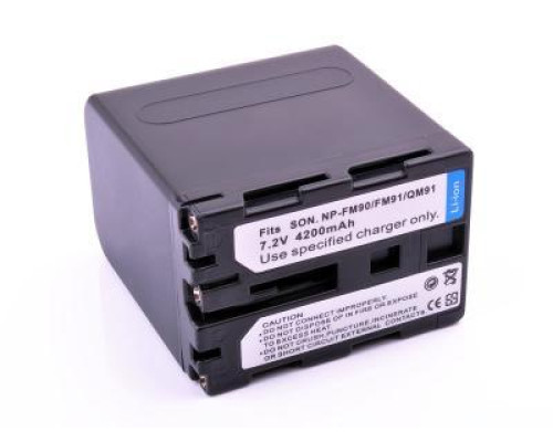 Акумулятор NP-QM91D (NP-FM50, NP-FM70, NP-FM90, NP-QM50, NP-QM70, NP-QM90) для камер SONY - аналог 4200 ма