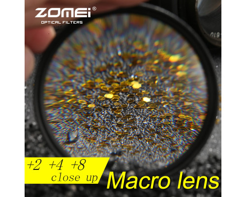 Світлофільтр ZOMEI — макролінза CLOSE UP +10 58 mm