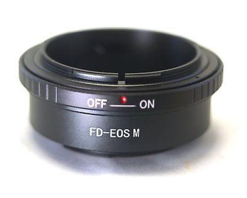 Адаптер (переходник) FD - CANON EOS M (для беззеркальных камер - байонетом EOS M) для EOS M, M3, M10, M5, M6