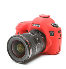Захисний силіконовий чохол для фотоапаратів Canon EOS 6D - червоний