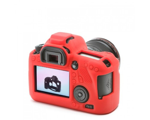 Захисний силіконовий чохол для фотоапаратів Canon EOS 6D - червоний