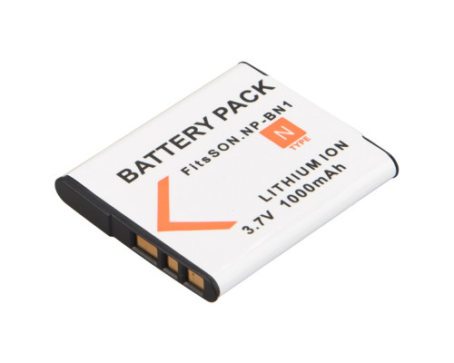 Акумулятор NP-BN1 для фотоапаратів Sony - 1000 ma