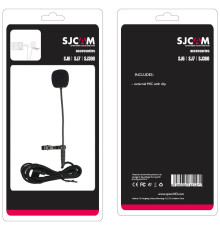 Зовнішній мікрофон із кліпсою SJCAM для SJ6 Legend, SJ7 Star, SJ8, SJ360