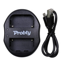 Зарядний пристрій USB для 2-х акумуляторів Sony NP-F570 (NP-F550)