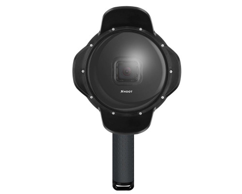 Підводний бокс DOME PORT від SHOOT для камер GoPro Hero 5, 6, 7 – (20 см – з блендою) v. 2 (код № XTGP376B)