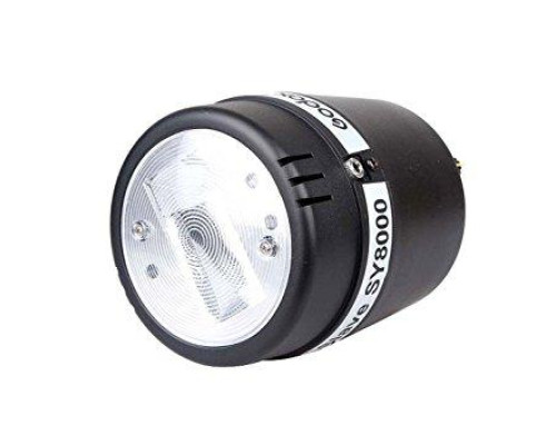 Комплект SY8000KIT-W: відома студійна фотоспалах (патронова) Godox — SY8000 + стійка 2.8 м + парасолька на просвіт