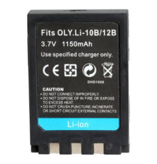 Акумулятор для фотоапаратів OLYMPUS - акумулятор Li-10B (Li-12B, DB-L10) аналог - 1150 ma