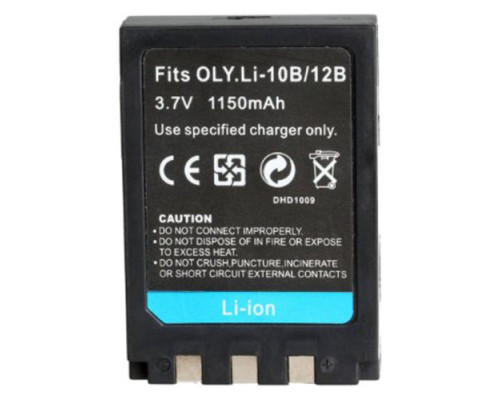 Акумулятор для фотоапаратів OLYMPUS - акумулятор Li-10B (Li-12B, DB-L10) аналог - 1150 ma
